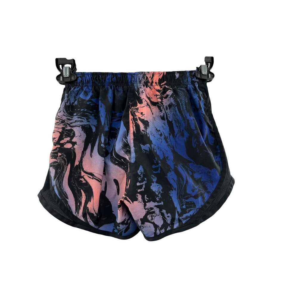 Nike Womens Printed Athletic Running Shorts XS Multicolor With Drawstring - Picture 2 of 14